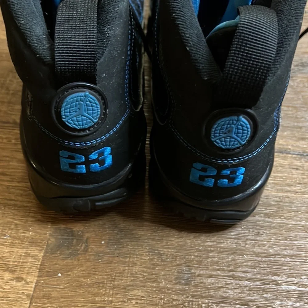 2012 Air Jordan 9 Retro Photo Blue and black size 9